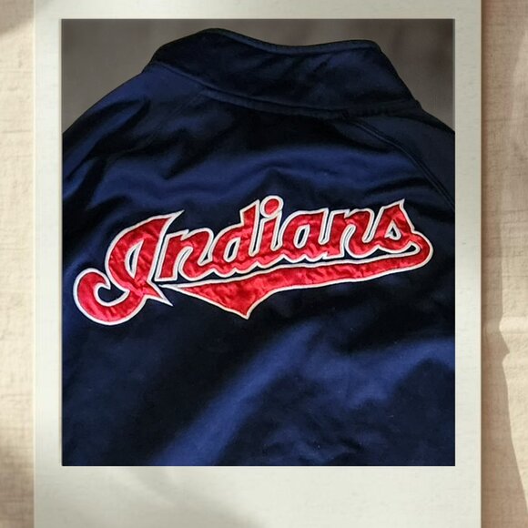PINK Victoria’s Secret Cleveland Indians Zip Jacket | Size L - Picture 3 of 5